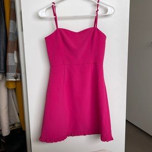 French connection fuschia pink dress size 2